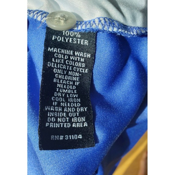 PGA Tour Men's Golf Short Sleeve Polo Blue/Charcoal Striped Shirt Size XL - Picture 6 of 10